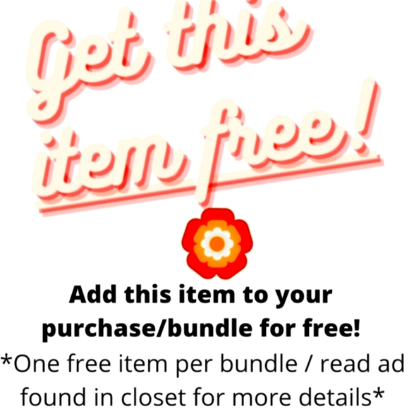 Free Add-on Item with every purchase - Picture 1 of 2